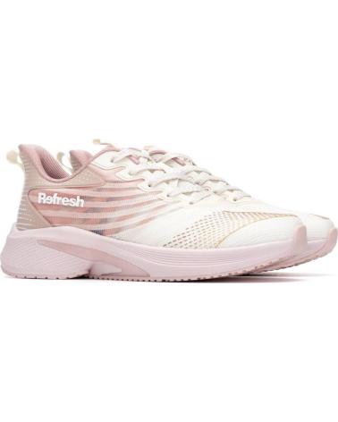 SCARPE SPORTIVE DONNA REFRESH 175117 ROSA CHIARO NUDE