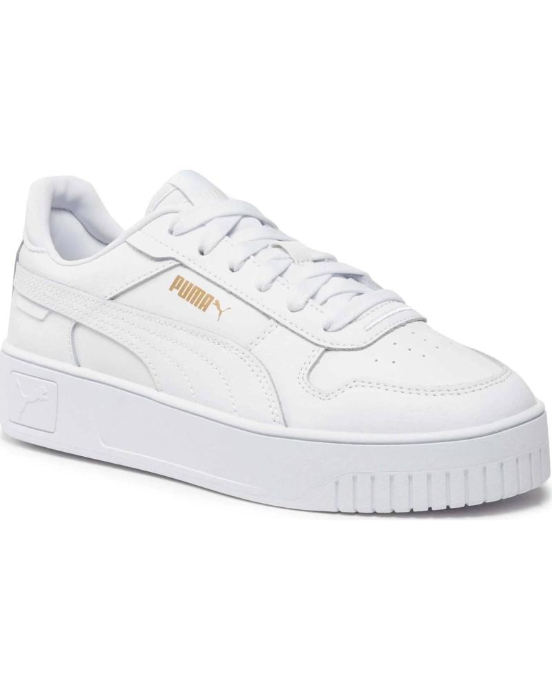 PUMA TÊNIS PUMA CARINA STREET JR FEMININO BRANCO PUMA WHITE