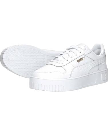 PUMA TÊNIS PUMA CARINA STREET JR FEMININO BRANCO PUMA WHITE