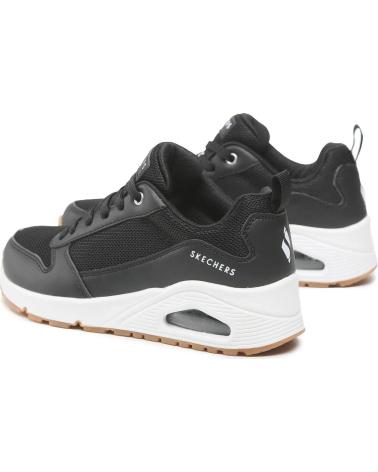 SKECHERS ZAPATILLAS EN MULTICOLOR PARA MUJER BLACK DURALEATHER-MESH TRIM
