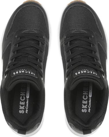 SKECHERS ZAPATILLAS EN MULTICOLOR PARA MUJER BLACK DURALEATHER-MESH TRIM
