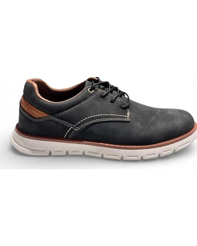 TIMBOS TIMBOS SAPATO CASUAL MASCULINO PRETO 132467 AZUL