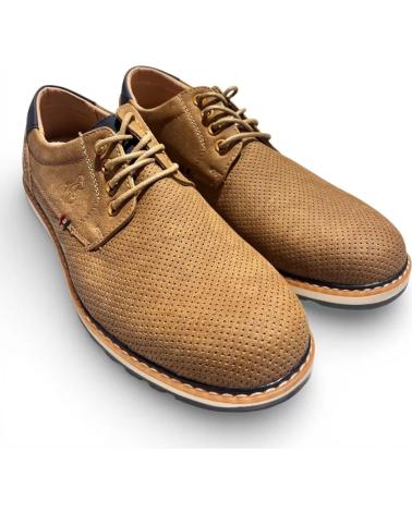 TIMBOS SAPATO SOCIAL CASUAL MASCULINO TIMBOS CAMEL - MODELO 132452 MARRóN