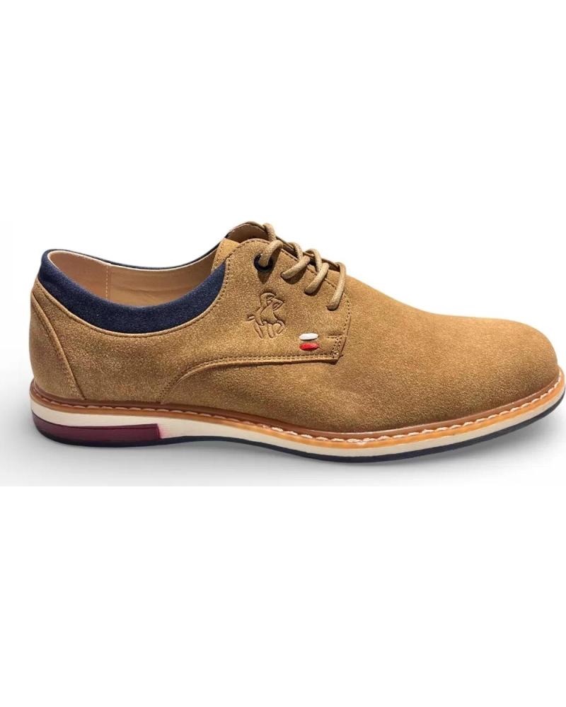 TIMBOS SAPATO SOCIAL CASUAL MASCULINO TIMBOS CAMEL 132450 MARRóN