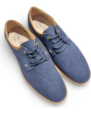 TIMBOS ZAPATOS DE VESTIR CASUAL PARA HOMBRE TIMBOS MARINO 132449 AZUL