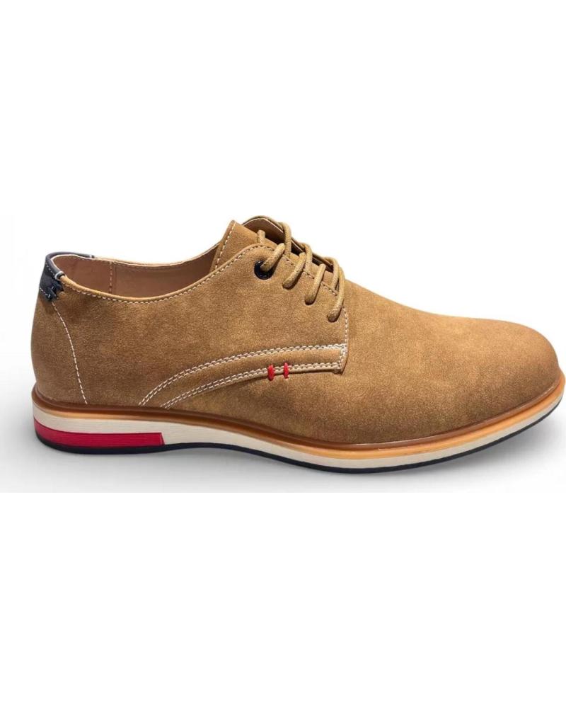 TIMBOS SAPATOS CASUAIS MASCULINOS TIMBOS CAMEL 132447 MARRóN