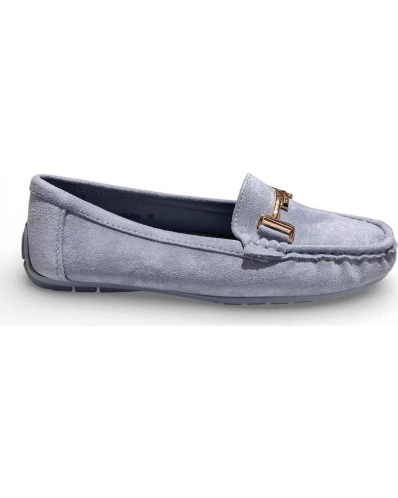 TIMBOS MOCASINES CÓMODOS DE MUJER TIMBOS CELESTE 132443 AZUL