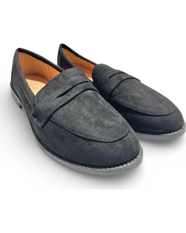 TIMBOS MOCASSINS RASOS FEMININOS TIMBOS PRETO NEGRO