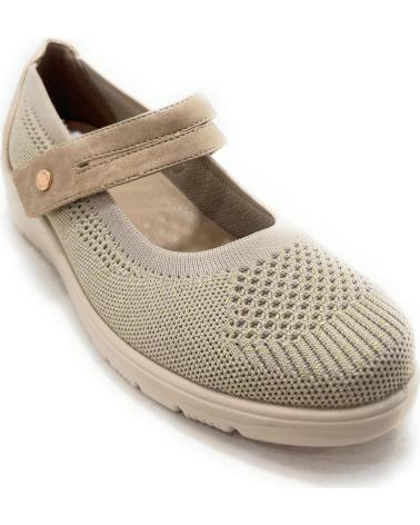 DEMAX ZAPATOS MERCEDITAS PEGUE TEXTIL CUNA AMARILLO