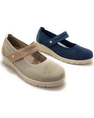 DEMAX ZAPATOS MERCEDITAS PEGUE TEXTIL CUNA AMARILLO