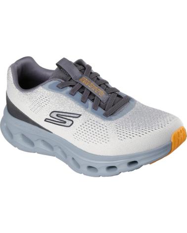 SKECHERS SKECHERS GO WALK GLIDE-STEP 20 MASCULINO BRANCO VERDE CLARO