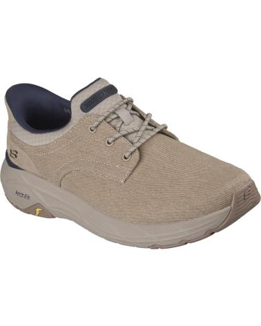 SKECHERS SKECHERS SLIP-INS RELAXED FIT MAVERICK WOLFE TAUPE MASCULINO TAUPE