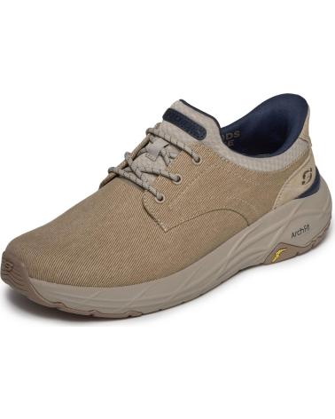SKECHERS SKECHERS SLIP-INS RELAXED FIT MAVERICK WOLFE TAUPE MASCULINO TAUPE