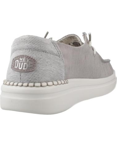 HEY DUDE CHAUSSURES DÉCONTRACTÉES FEMME HEY DUDE WENDY RISE LUNAR GRISES ROCK
