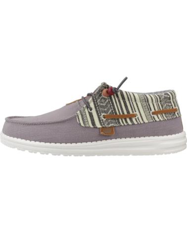 ZAPATOS CASUALES HEY DUDE ELLIE FESTIVAL MUJER GRIS GRIS