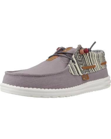 ZAPATOS CASUALES HEY DUDE ELLIE FESTIVAL MUJER GRIS GRIS