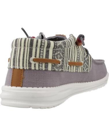 ZAPATOS CASUALES HEY DUDE ELLIE FESTIVAL MUJER GRIS GRIS
