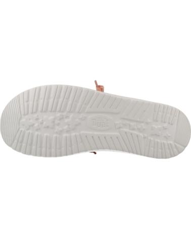 HEY DUDE SAPATOS CASUAIS HEY DUDE WENDY CANVAS BAY ROSA FEMININO PINK