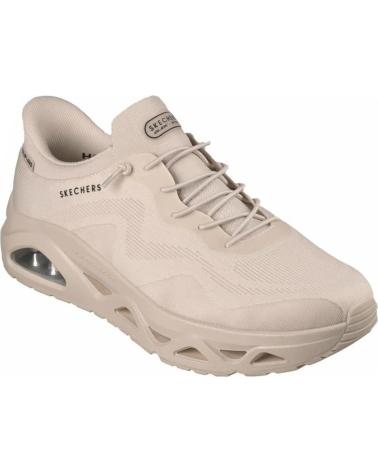 SKECHERS ZAPATILLAS UNO GLIDE-STEP AIR GLIDERS BLANCO NATURAL 183421- AZUL MARINO