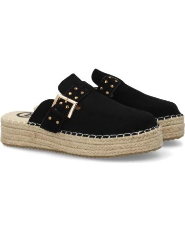 SPORT3PUNTO0 MULES PRETAS FEMININAS COM PLATAFORMA E TACHAS VARIOS COLORES