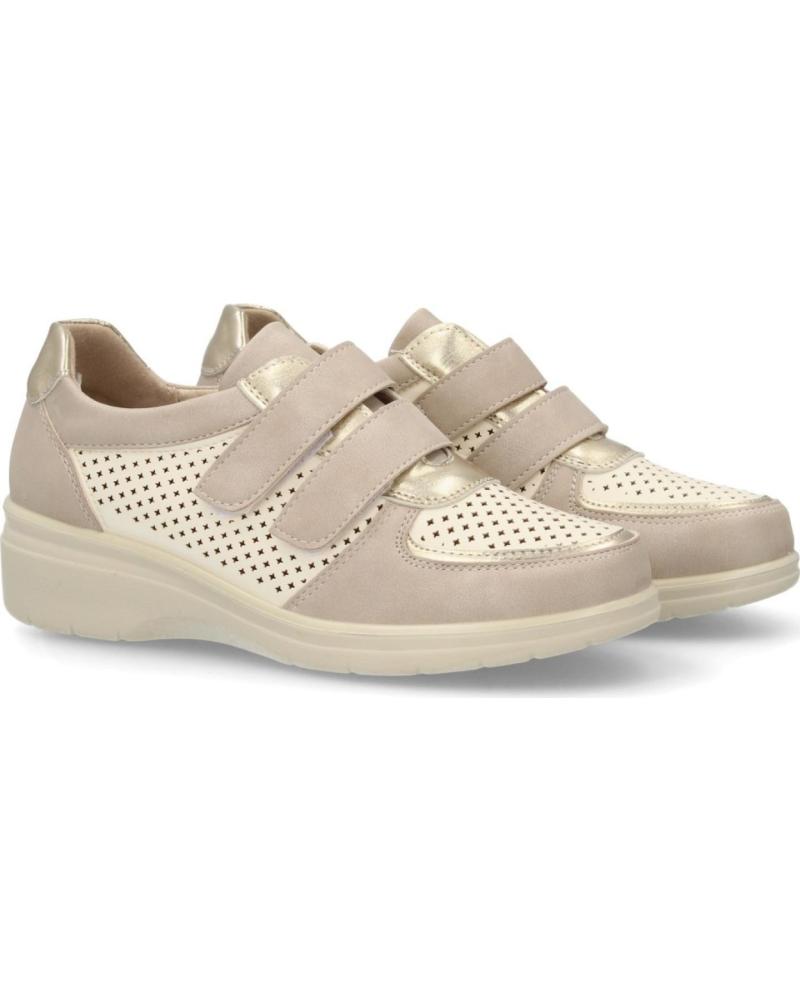SPORT3PUNTO0 TÊNIS SPORT3PUNTO0 H6061-OURO COM VELCRO DUPLO VARIOS COLORES