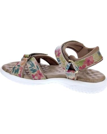 Sandalias de Mujer panama jack SANDALIA PLANA MULTICOLOR CUERDA