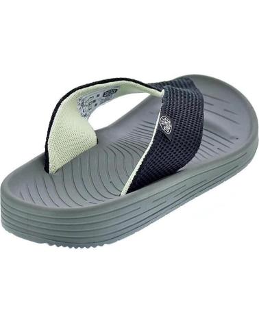 HEY DUDE MILO SANDALS MEN BLACK NEGRO