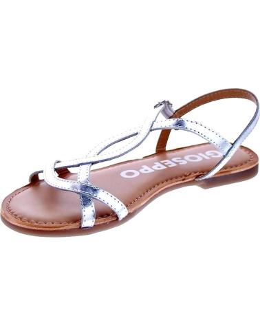 GIOSEPPO SANDALIAS 69113 LAMIN PLATA