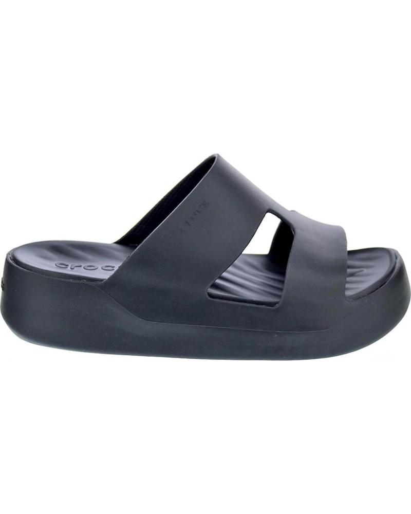 SANDALIAS CROCS GETAWAY PLATFORM H-STRAP MUJER NEGRO NEGRO