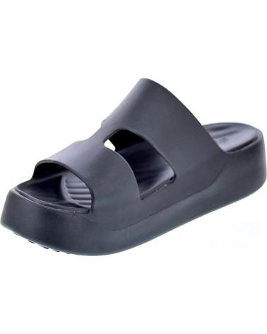 SANDALIAS CROCS GETAWAY PLATFORM H-STRAP MUJER NEGRO NEGRO