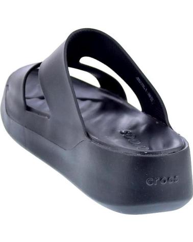 SANDALIAS CROCS GETAWAY PLATFORM H-STRAP MUJER NEGRO NEGRO
