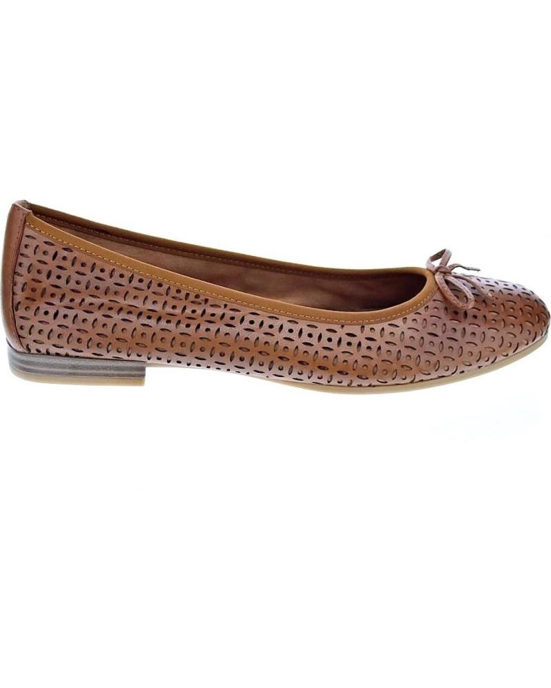 TAMARIS ZAPATOS ZAPATOS MUJER BAILARINAS MODELO 22116 MARRóN