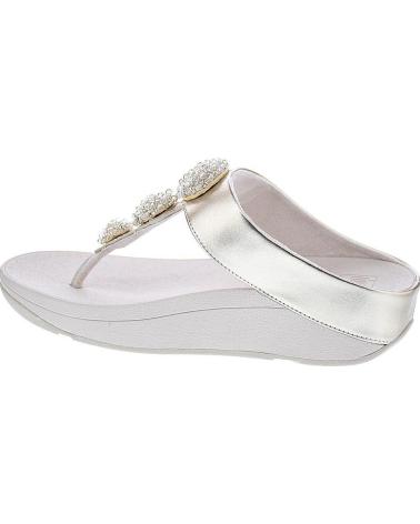FITFLOP ZAPATOS ZAPATOS MUJER SANDALIAS MODELO FINO BEADIE IU1 675 ORO