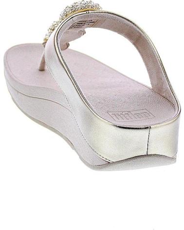 FITFLOP ZAPATOS ZAPATOS MUJER SANDALIAS MODELO FINO BEADIE IU1 675 ORO