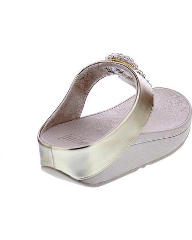 FITFLOP ZAPATOS ZAPATOS MUJER SANDALIAS MODELO FINO BEADIE IU1 675 ORO