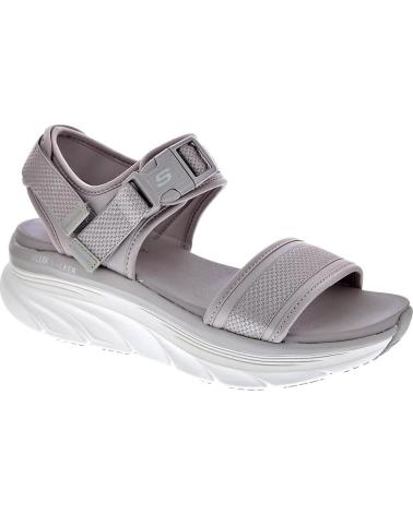 SKECHERS D LUX WALKER 119824 DAMENSANDALE GRIS