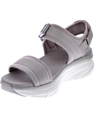 SKECHERS D LUX WALKER 119824 DAMENSANDALE GRIS