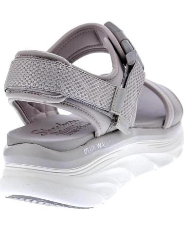 SKECHERS D LUX WALKER 119824 DAMENSANDALE GRIS