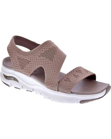 SKECHERS SANDALIAS EN PARA MUJER MARRON