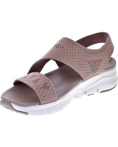 SKECHERS SANDALIAS EN PARA MUJER MARRON
