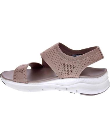 SKECHERS SANDALIAS EN PARA MUJER MARRON