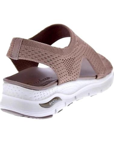 SKECHERS SANDALIAS EN PARA MUJER MARRON