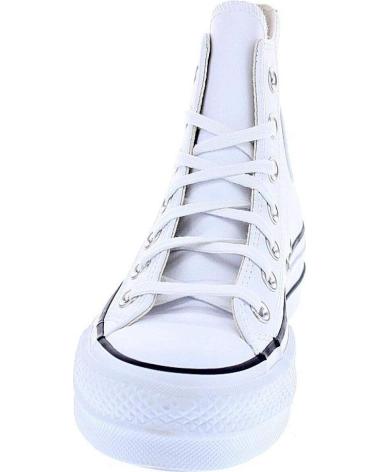 CONVERSE CHUCK TAYLOR ALL STAR HI LEATHER PLATFORM MULTICOLOR