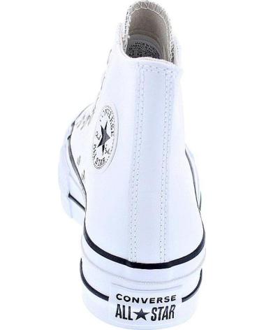 CONVERSE CHUCK TAYLOR ALL STAR HI LEATHER PLATFORM MULTICOLOR