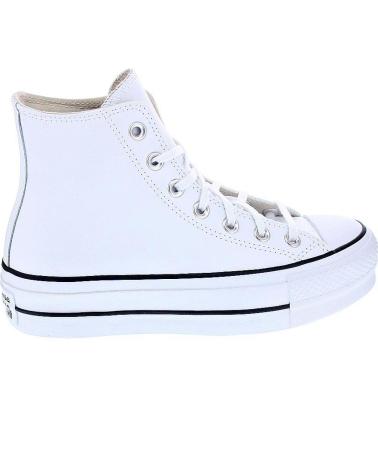 CONVERSE CHUCK TAYLOR ALL STAR HI LEATHER PLATFORM MULTICOLOR