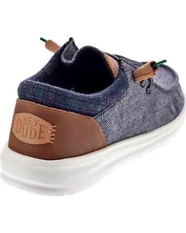 HEY DUDE ZAPATOS HOMBRE MOCASINES MODELO WALLY GRIP GRIS