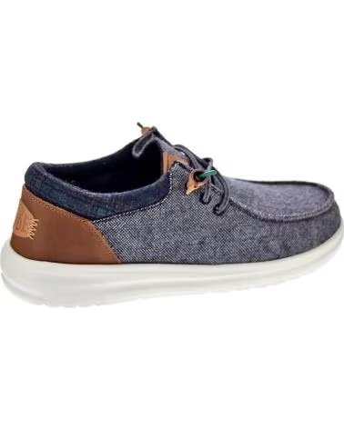 HEY DUDE ZAPATOS HOMBRE MOCASINES MODELO WALLY GRIP GRIS