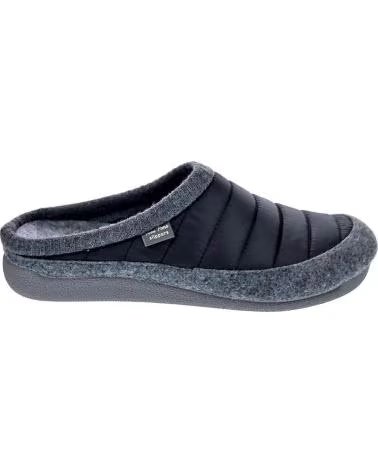 TONI PONS ZAPATILLAS DE CASA 223-NIX-TK EN AZUL PARA HOMBRE NEGRO