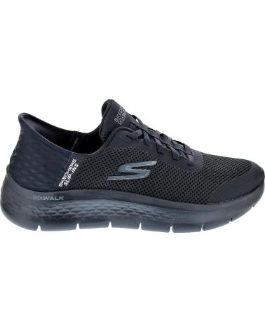 SKECHERS ZAPATOS TODO MUJER ZAPATILLAS BAJAS MODELO GO WALK FLEX NEGRO
