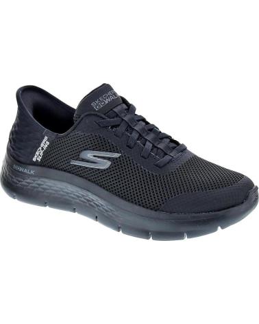 SKECHERS ZAPATOS TODO MUJER ZAPATILLAS BAJAS MODELO GO WALK FLEX NEGRO